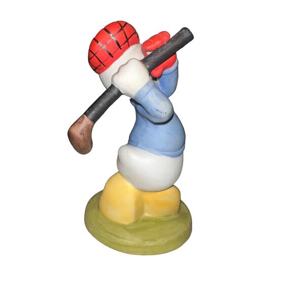 Disney-world vintage Donald Duck Golfing Porcelain figurine - Picture 3 of 5